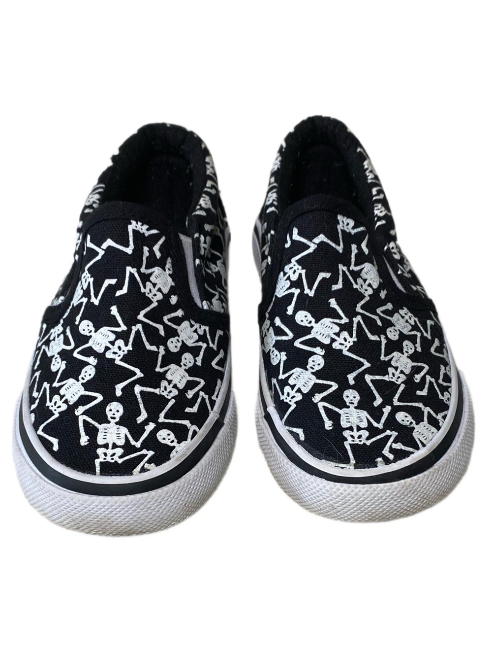 Tommy Bahama Black With Glow In The Dark White Skeltons Toddler Size 10